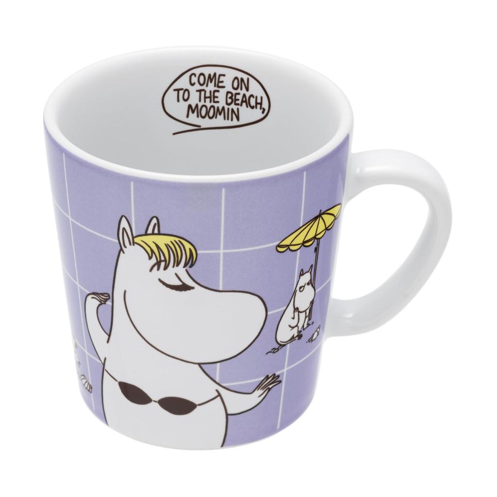 [Официально импортировано] Пара кружек Moomin Arabia Moomin POP, Муми-тролль и Снорк-мейден, Прибл.. 280мл