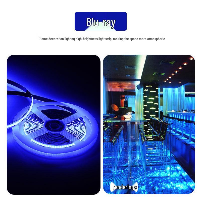 Линейная светодиодная лента COB, самоклеящаяся, встраиваемая, 24 В/12 В для потолка гостиной