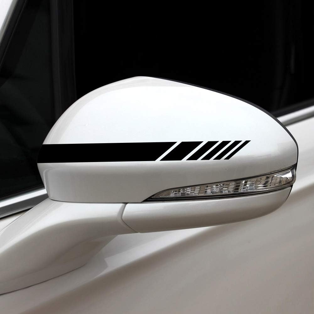 Universal Racing Stripes Car Stickers Sport Stripes DIY Styling Decorated Door Hood Self-Adhesive Side Strip Decal Decoration Accessories For Truck