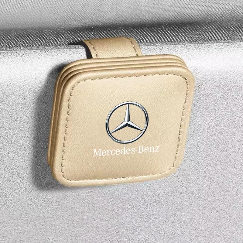 FCM5 Visor Sunglasses Holder Clip Eyeglass Holder For Mercedes Benz B/C/E/S Class W203 W204 W205 W210 W211 W212 W221 Car Accessories