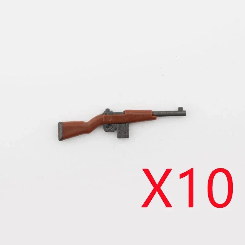 5 СМ Вторая мировая война Военные строительные блоки Американские Немецкие Советские Фигурки солдат Оружие Аксессуары Пистолеты Пистолет Снайперский ремень Мини-кирпичики MOC