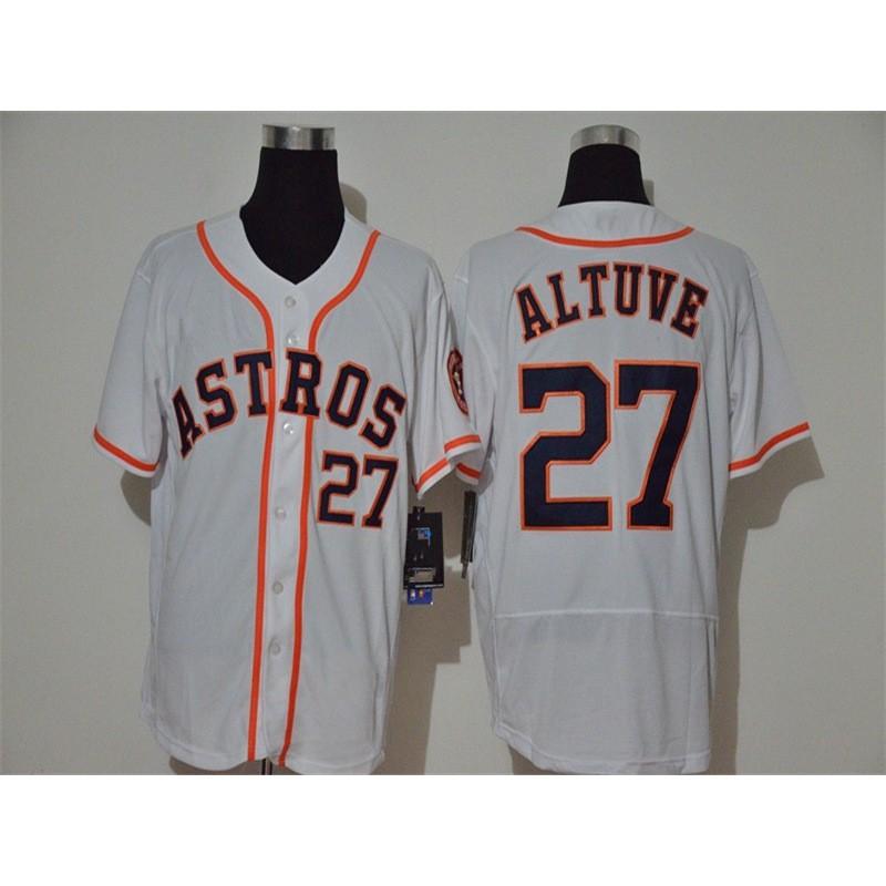 Houston Astros MLB Baseball Jersey Unisex Embroidered Sport Shirt Fans Wear