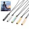 For Breathing Exercises Mindful Anapana Breathing Necklace Anxiety Relief Necklace Women Men