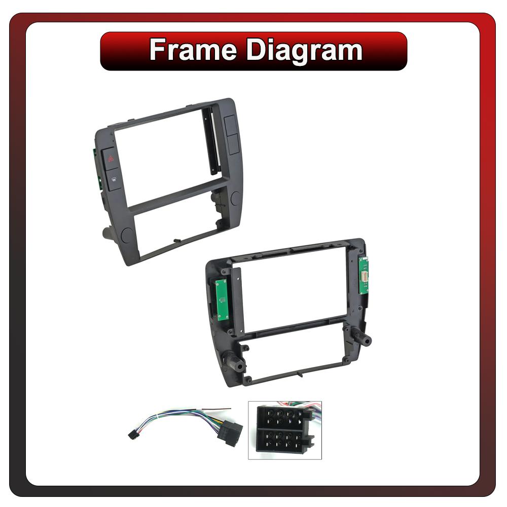 2DIN Android Автомагнитола с Car-Play, Volkswagen Passat B5 2000 - 2005, Мультимедийный Плеер Головное Устройство Стерео Навигация GPS BT WIFI, 1+16GB