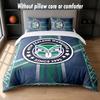 Wigan Warriors Design Bed Bedding Set 1 Duvet Cover + 2 Pillowcases Soft Breathable Household Bed Linens