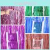 Transform Your Home Into A Party Venue With Laser Rain Curtain Foil Metal Wire Background