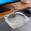 Mini 4 Dock Stand Desktop Mount Metal Mount Holder Bracket Easy Power Button Access with Improved Cooling for Mac Mini4 Desk Organization