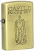 Zippo Smoking Antique Brass X 6 X Studio Castle In the Robot Soldier Accessory, Finish, 8.5 2.2 Cm, Ghibli, Laputa Sky, 2, NZ-02