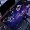 Mousepad Starry Sky Manta Ray Print Anti Slip Rubber Desk Mat Stitched Edge Keyboard Pad For Pc Laptop Gamers Table Decor