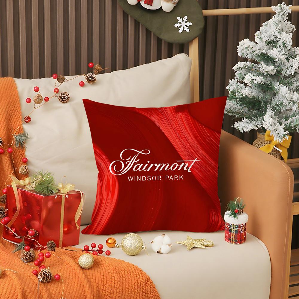 Наволочка Fairmont H-Hotels & Resorts Чехол для декоративной подушки на диван в гостиную Простая домашняя легкая роскошь Напечатанная подушка