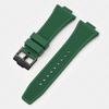 Ремешок с выпуклым концом 12 мм*26 мм для серии Tissot PRX T137.407/T137.410 Super Player 40 мм Мужской резиновый силиконовый браслет для часов