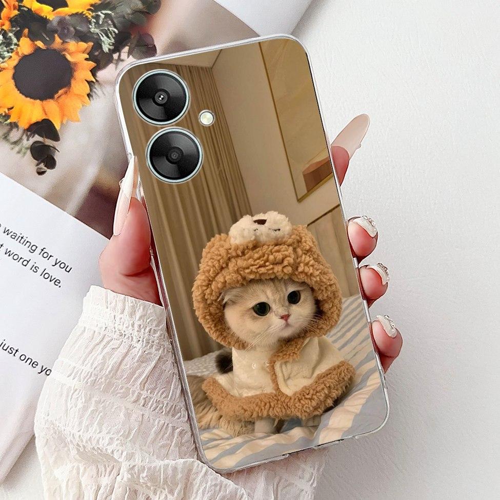 Clear Casing For Redmi 13C 13R 5G Cover For Redmi 13C 5G Case Luxury Butterfly Love Fashion Flowers Cool Cute Cartoon Painted