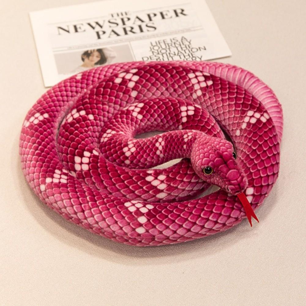Soft Simulation Snakes Plush Toy Lifelike Long Snakes Plush Toy Funny Birthday Gift