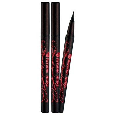 Жидкая подводка для глаз Kiss Me Heroine Make Smooth Super Keep 0,4 мл, коричнево-черный, 2 шт.