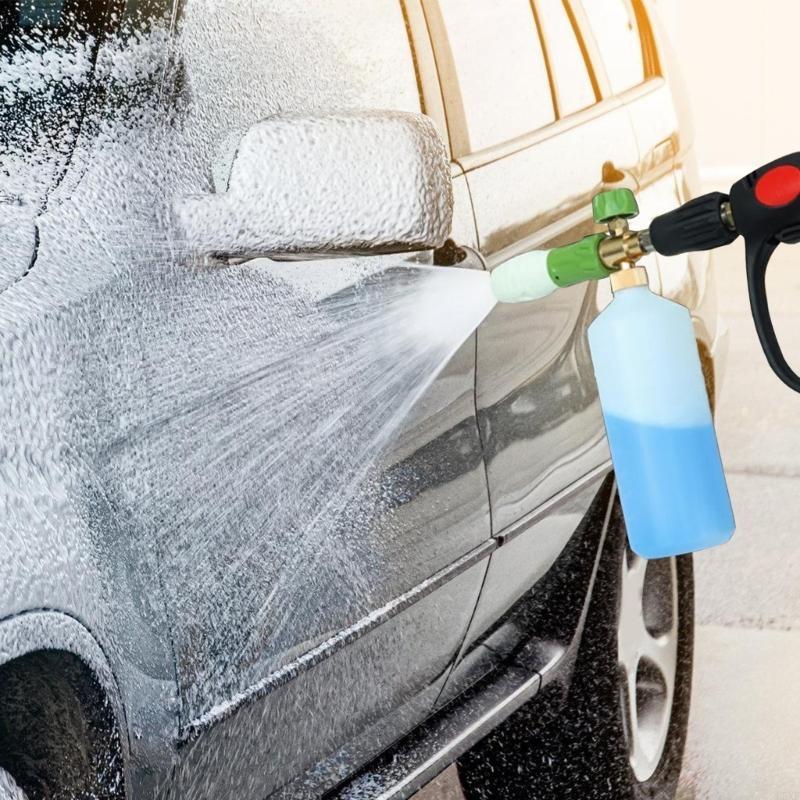 2025 New High Pressure Washer Adapter Foam Cannons Adapter for Nilfisk KEW Cleaner Converter 1/4in Quick with Nozzle