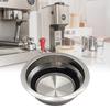 Stainless Steel Coffee Filter Basket 51mm Detachable Espresso Powder Bowl Coffee Grinding Accessories for Home and Cafe