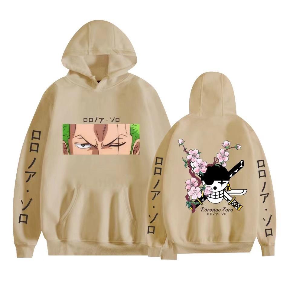 Худи с принтом One Piece, худи с длинным рукавом, весеннее, мужское