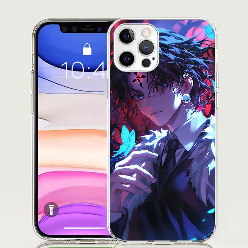 Чехол для телефона Huner X-Hunters Chrollo Shizuku Для iPhone 17 Air 16 15 Plus 11 14 Pro Max 13 Mini 12 7 8 + SE Узор Арт Индивидуальный