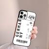 Нью-Йорк ТОКИО Билеты на путешествие Чехол для телефона Для iPhone 17 Air 13 12 14 15 16 Чехол Для Apple Pro Max Plus
