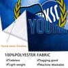 Custom Name Hertha Bsc Wall Tapestry Aesthetic Wall Hanging Printed Fabric Blanket Decorative Tapestries for Bedroom Living Room Home Decor