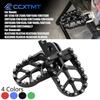 ЧПУ Опоры Педали Подножки Для Kawasaki KX KLX KXF 250F 450F 250X 450X 250 450 450R 2006-2016 2017 2018 2019 2020 2021