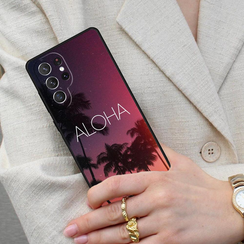 Summer Beach Love Cell Phone Case for Samsung Galaxy S26 Ultra S25 S24 S23 S22 S21 S20 Note10 Cover