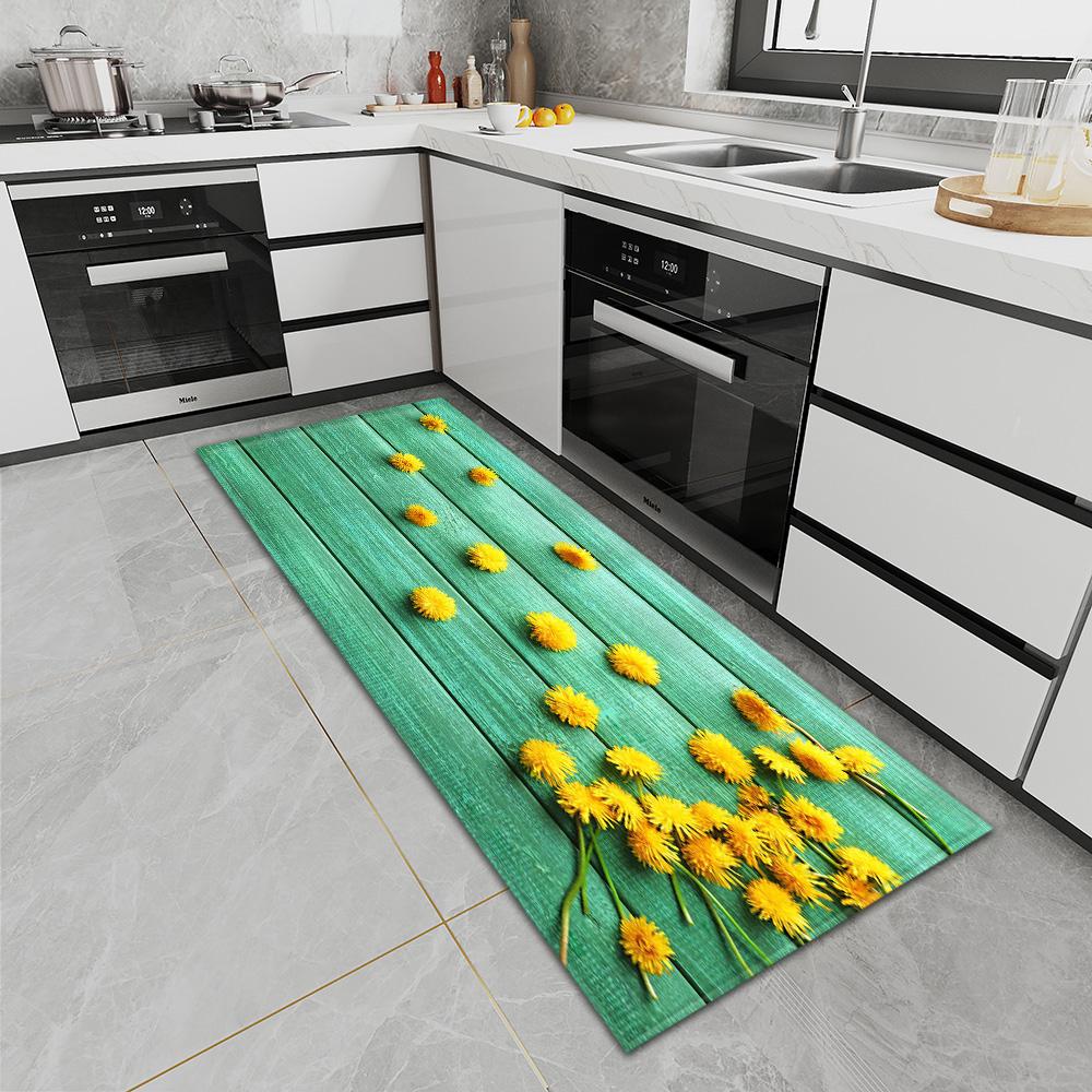 Коврик для кухни, коврик для входной двери, ковер для спальни, коридора, ванной комнаты, нескользящий пол, ковер с рисунком для гостиной