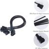 4-контактный Molex на 1/2/3/4/5 x 3-контактный / 4-контактный PWM 12V Разветвитель питания для корпуса ПК, кулера компьютера, вентилятора Y-образный кабель-адаптер