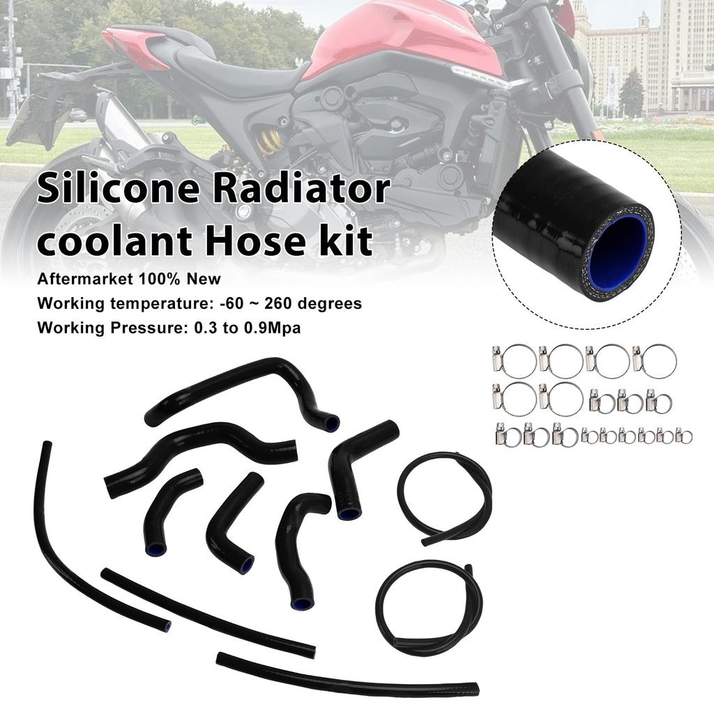Silicone Radiator coolant Hose Fit For Ducati Monster 937 2021-2025