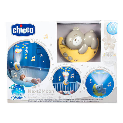 Chicco Chicco Игрушка Ночник-проектор Next2Moon (нейтральный)