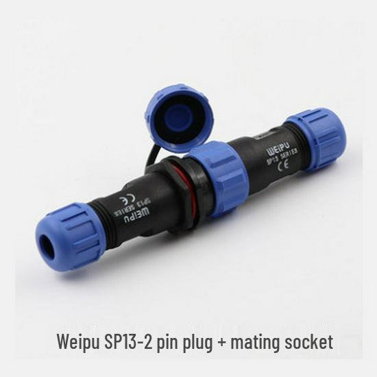 WEIPU SP1310+SP1311 IP68 Waterproof Connector with Multiple Pins for Aerial Mating