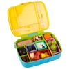 Lunch Box Salad Dressing Containers Reusable BPA-Free Leak-proof with Lid Microwave-safe Silicone Containers