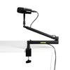 Shure by Gator Desktop Microphone Arm Stand Arm Length Max 360 Degree Rotating Base 83.8cm SH-BROADCAST2 [Audio Recording/Video Distribution/Video