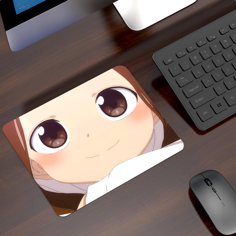 Takagi-san Коврик для мыши Игровые ноутбуки Маленькая подставка для запястья Принадлежности Настольные аксессуары Роскошные аксессуары для ноутбуков