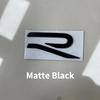 UDXKW1 Metal New RLINE Logo Car Front Grille Emblem Rear Trunk Stickers for Volkswagen VW Golf 7 8 GTI Beetle Passat Tiguan Jetta POLO