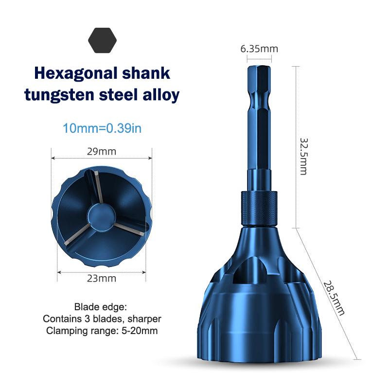 Инструмент для снятия заусенцев с внешней фаски Сверло Инструмент для удаления заусенцев с металла Инструмент для снятия заусенцев с винта Стержень для болта Инструменты для снятия заусенцев Ремонт винтов