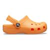 Crocs Классические клоги Пляжные Детские Сандалии с Отверстиями Медовая Дыня Оранжевый Детский Стиль