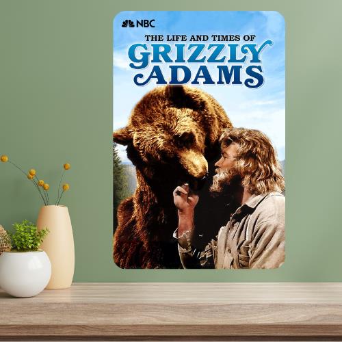 Grizzly Classic TV Show Metal Poster Sign