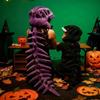 Soft Dinosaur Skeleton Headgear 3D Design Stuffed Animal Bone Set Dino Plush Hat  Anime Gift