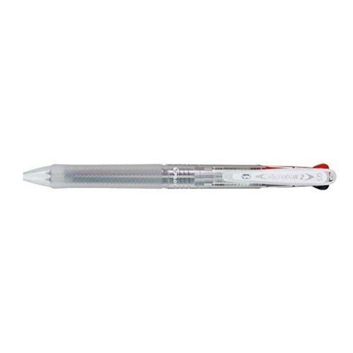 Двухцветная шариковая ручка Pilot Acroball 2, Сверхтонкая, Без цвета, BKAB-30EF-NCC (10-Pack), черный