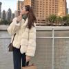 Imitation Mink Fur Coat Women's Winter New Loose Furry Short Thickened Stand-up Coat