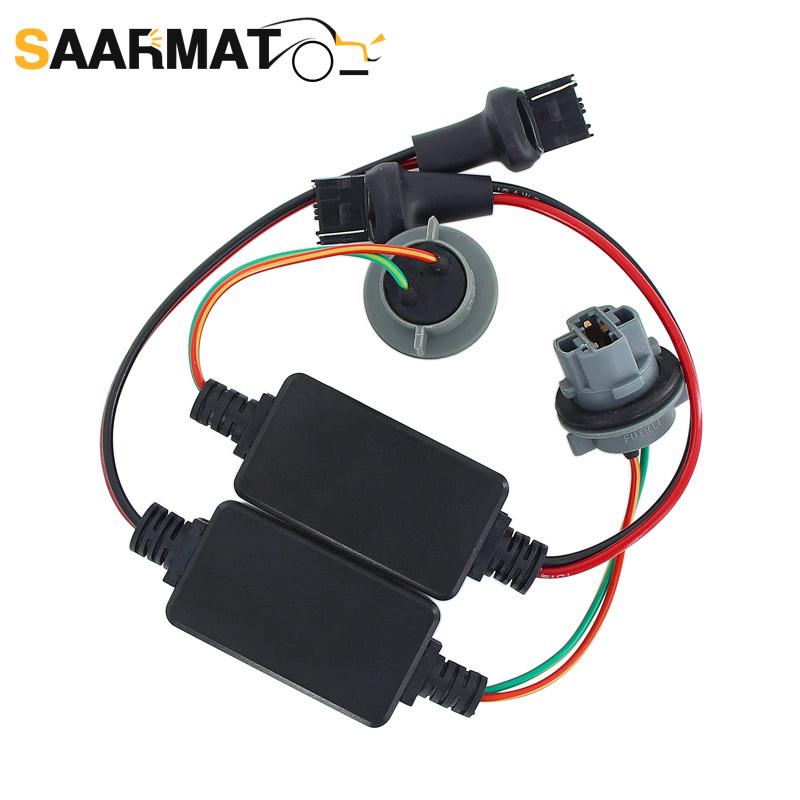 Caubus Resistor T20 7440 7443 W21/5W W21W LED Turn Signal reverse Brake lights No Error Flickering Load Decoder Fix Hyper Flash