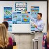 Pasimy 7 Pcs Geography Posters Set Bulk 5 Themes of Geography Social Studies World Human Environmental Bulletin Board Classroom Decorations for