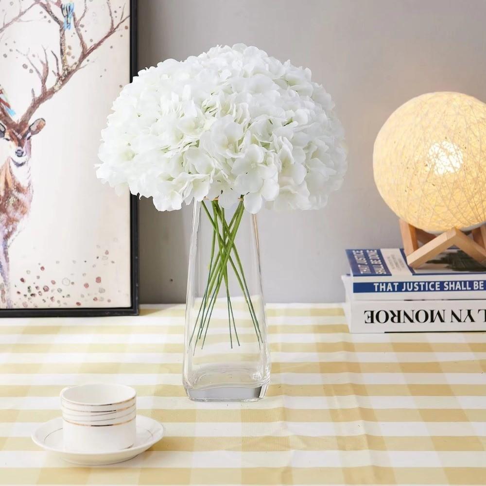 With Stem Hydrangea Dyed Edged Chrysanthemum New Fake Flower Ball Photography Props