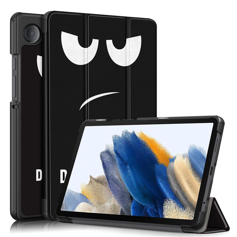 Кожаный чехол для Samsung Tab A9 8,7 дюйма 2023, тройной защитный кожаный чехол для планшета Galaxy Tab A9 Plus, чехол