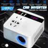 Car Inverter Cigarette Lighter Power Supply Inverter Adapter with QC 3.0 USB Charger Fast Charging 12V/24V To 110V/220V 50HZ/60HZ 150W