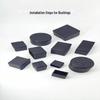 OIMG Round PVC Chair Leg Caps 19mm