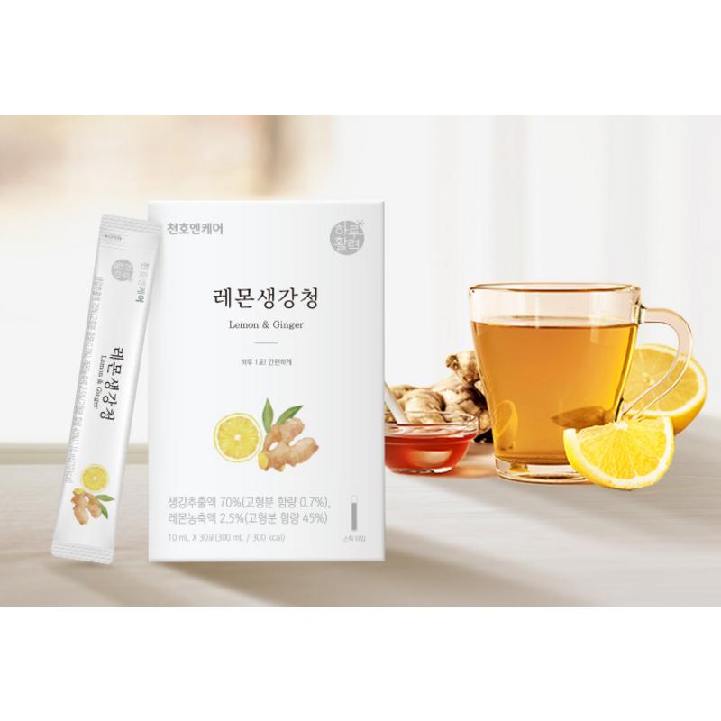 Daily Vitality Lemon Ginger Syrup, 300ml, 3 Pieces