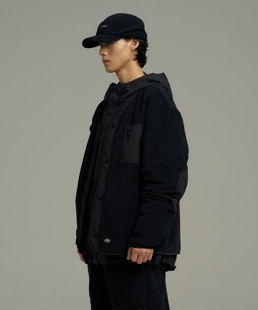 Dickies Polartec Fleece Jacket Cardigan Black