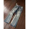 Mens Painted Letter Print Flare Sweatpants Casual Straight Fit Cotton Joggers Winter Youth Streetwear